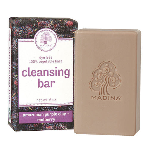 AMAZONIAN PURPLE CLAY & MULBERRY SOAP