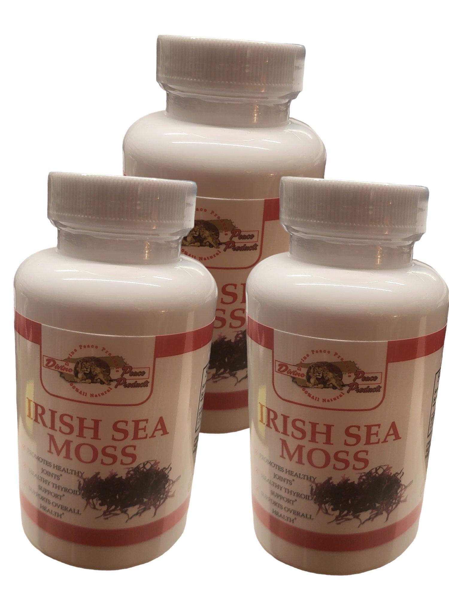 Divine Peace Products Sea Moss Capsules 60ct