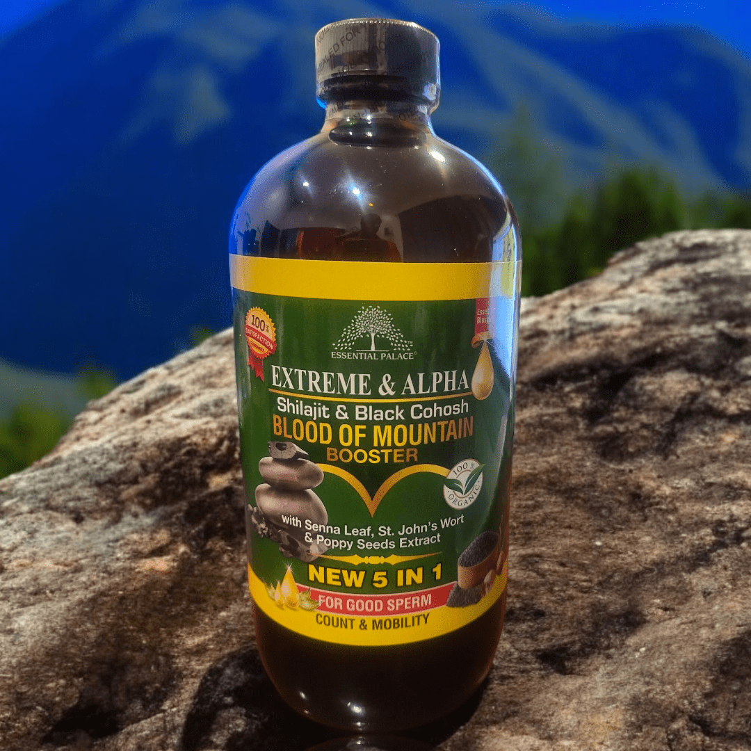 EXTREME & ALPHA SHILAJIT & BLACK COHOSH BLOOD OF MOUNTAIN BOOSTER