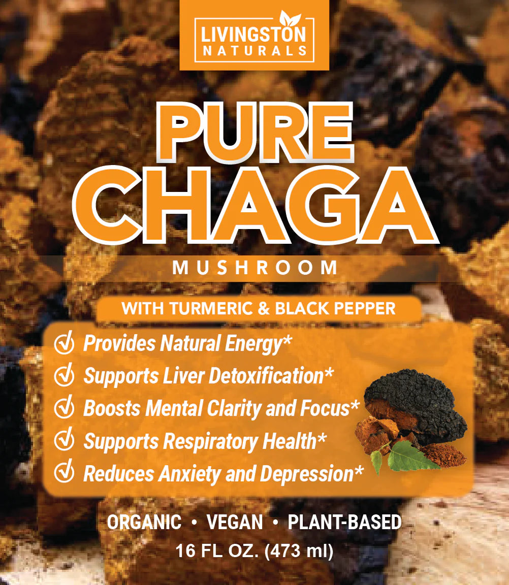 Pure Chaga Mushroom - 16oz