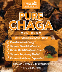 Pure Chaga Mushroom - 16oz