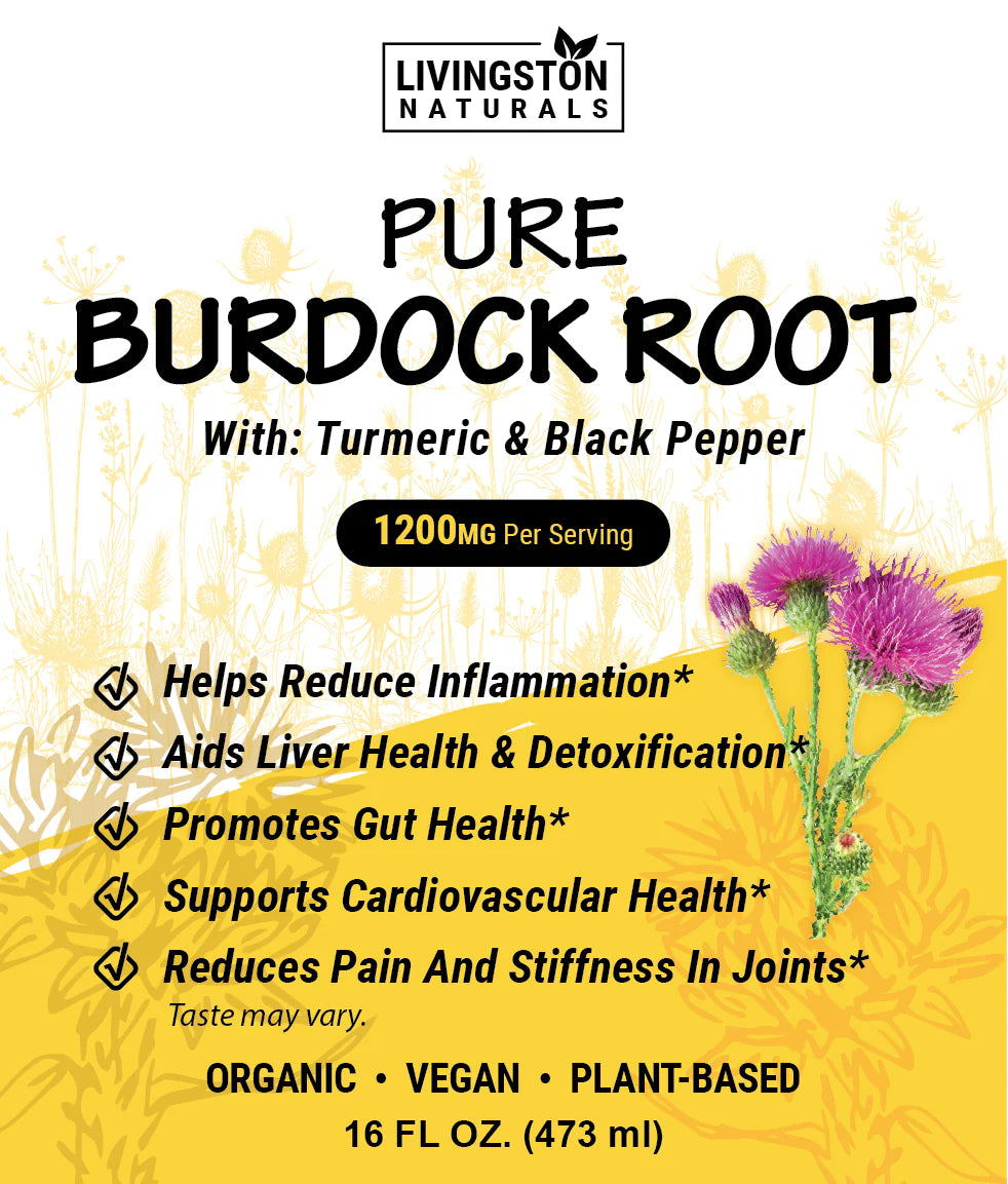 PURE BURDOCK ROOT - 16oz