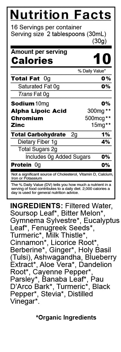Pancreas Formula - 16oz