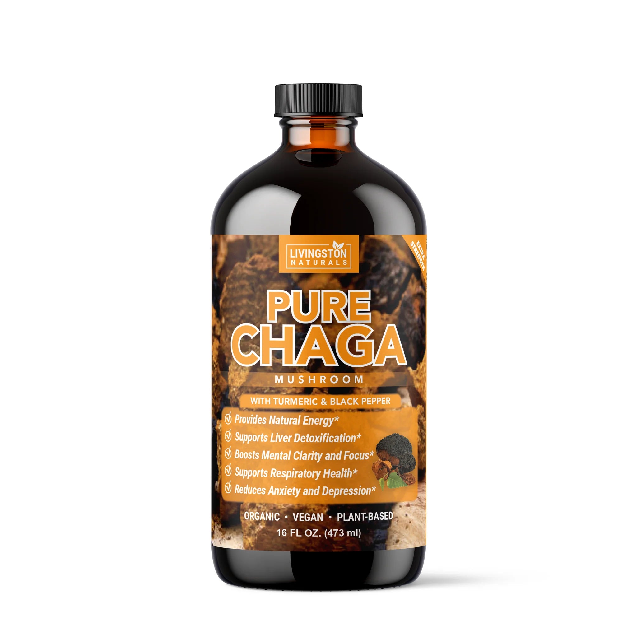 Pure Chaga Mushroom - 16oz