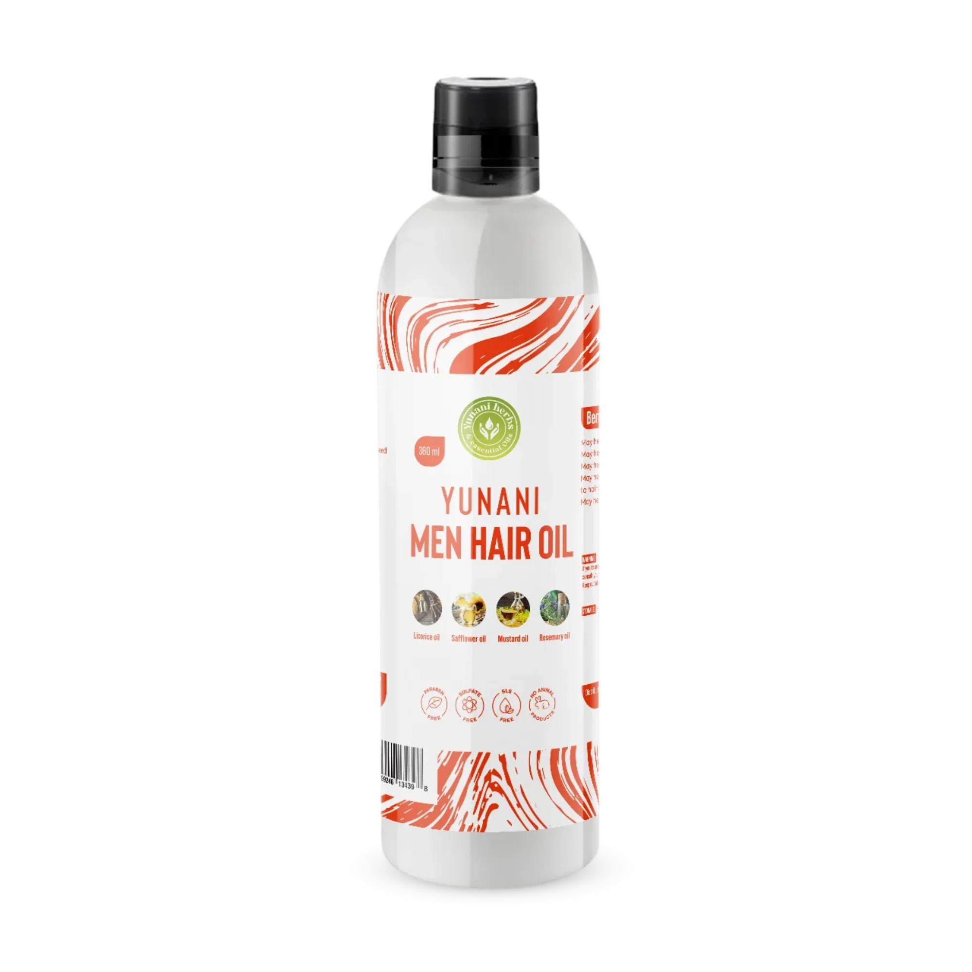 Yunani Herbs - Men Hair Oil Organic Herbal Blend