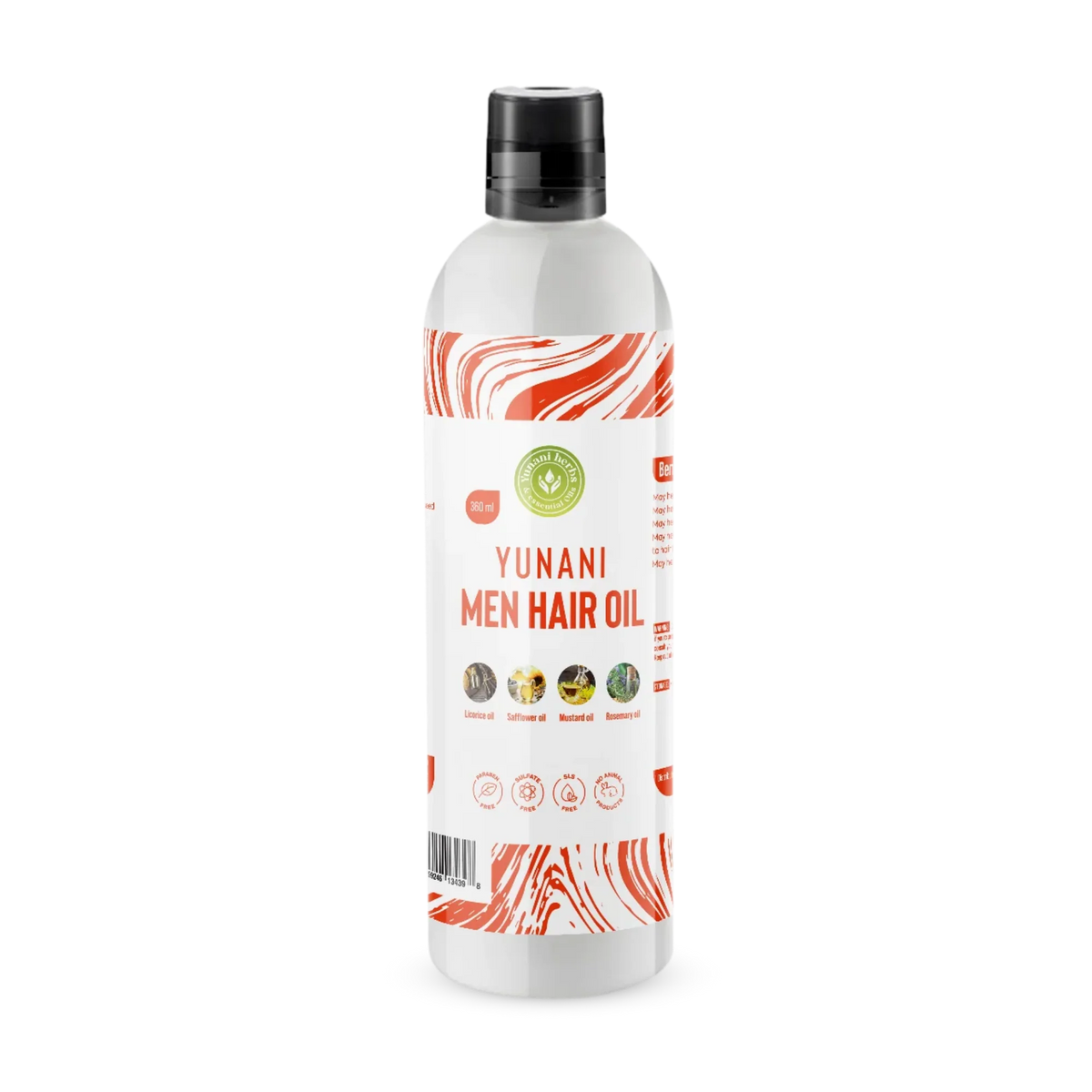Yunani Herbs - Men Hair Oil Organic Herbal Blend